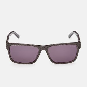 Myles Plastic Square G Cube Sunglasses - Brown