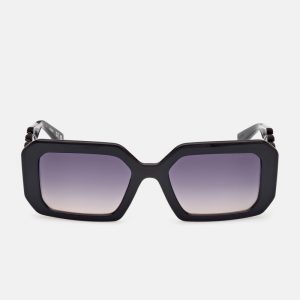 Eloise Square Sunglasses - Black