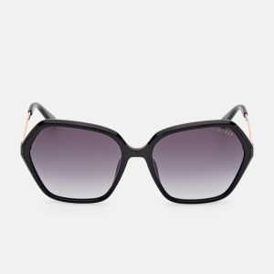Anastasia Geometric Sunglasses - Black