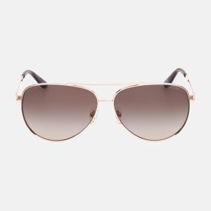 Aviator Metal  Sunglasses - Pink