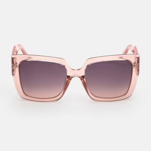 Square Quattro G Plastic Sunglasses - Pink