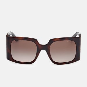 Square Sunglasses - Brown