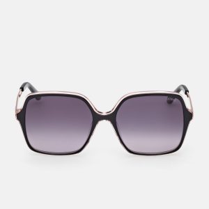 Ellianna Square Sunglasses - Black