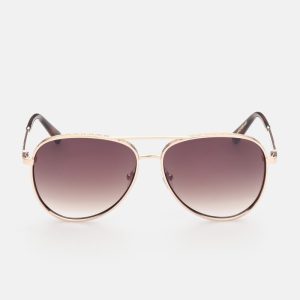 Aviator Sunglasses - Brown