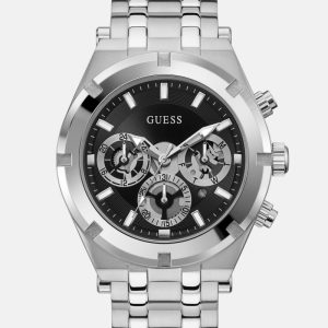Silver-Tone Multifunction Watch - MultipleColors