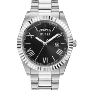 Silver-Tone Analog Watch - Grey