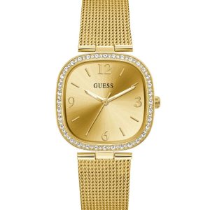 Gold-Tone Mesh Analog Watch - Gold