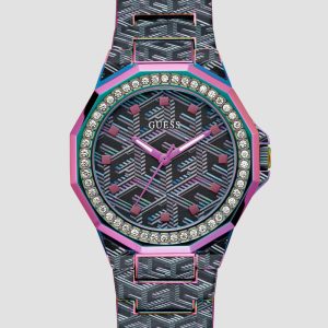 Multi-Tone G-Cube Analog Watch - MultipleColors