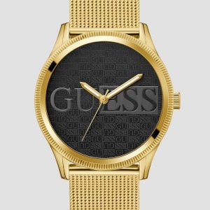 Gold-Tone Mesh Analog Watch - Gold