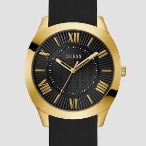 Black Silicon Analog Watch - MultipleColors