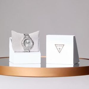 Silver-Tone Analog Watch - Silver