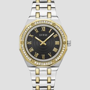 Gold and Silver-Tone Analog Watch - MultipleColors