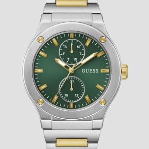 Two-Tone Green Multifunction Watch - MultipleColors