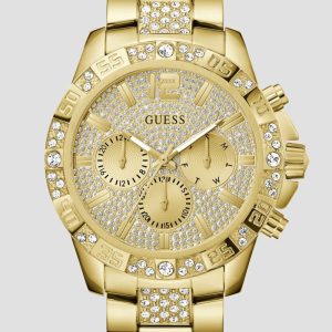 Gold-Tone Chronograph Watch - Gold