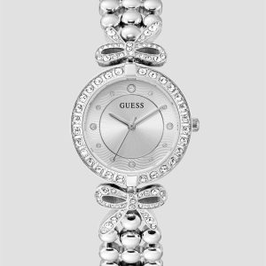 Silver-Tone Analog Watch - Silver