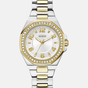 Silver and Gold-Tone Analog Watch - MultipleColors