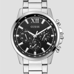 Silver-Tone Multifunction Watch - Silver