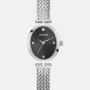 Silver-Tone Analog Watch - Silver
