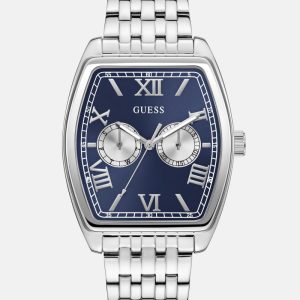 Silver-Tone Multifunction Watch - Silver