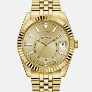 Gold-Tone Multifunction Watch - Gold