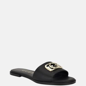 Adrinna G Slide Sandals - Black