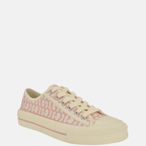 Carey Canvas Low-Top Sneakers - Pink