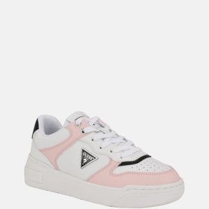 Triangle Low-Top Sneakers - White