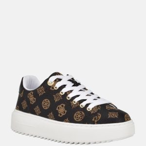 Denesa Peony Low-Top Sneakers - Brown