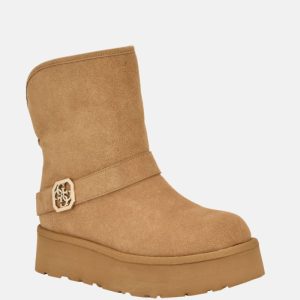 Dolsay Faux-Fur Lined Winter Boots - Brown