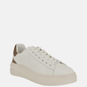 Elbina Triangle Sneakers - White