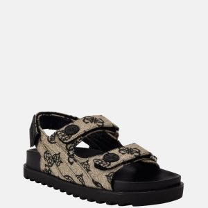 Fadey Signature Sandals - Black