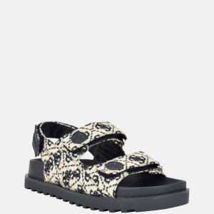Fadey Signature Sandals - White