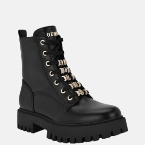 Fionaa Lug Boots - Black