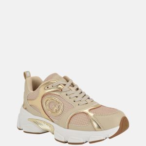 Ibitha Metallic Signature G Sneakers - Neutral