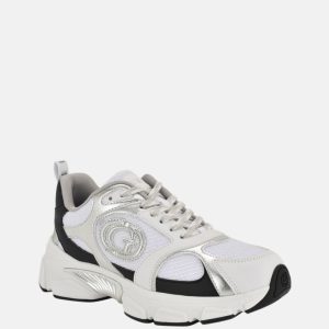 Ibitha Metallic Signature G Sneakers - White