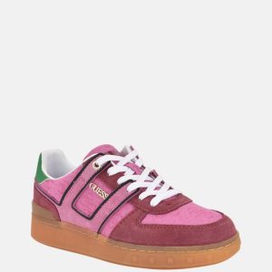 Inart Suede Low-Top Sneakers - Pink