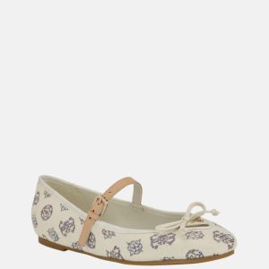 Kayray Peony Ballet Flats - White