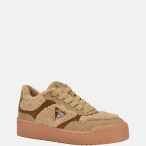 Miram Shearling Sneakers - Neutral