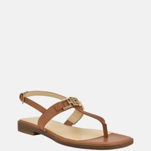 Reality T-Strap Sandals - Brown