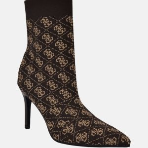 Richery Sock Booties - Brown