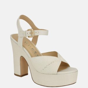Saylin Block Heels - Off-white