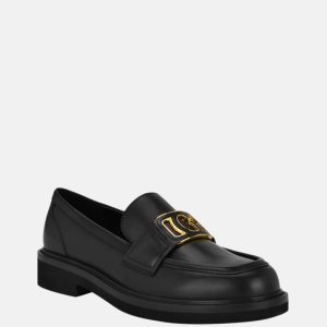 Shuttle G Square Loafers - Black