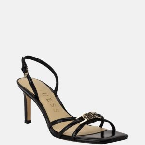 Twilla Strappy Sandal Heels - Black