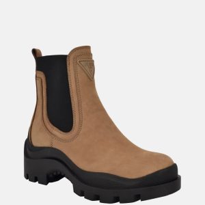 Yesses Signature Chelsea Booties - Beige