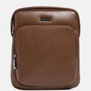 Boston Flat Crossbody - Beige
