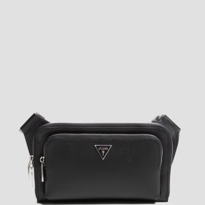 Eco Milano Flat Bum Bag - Black