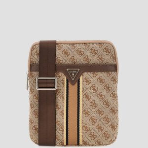 Milano Flat Crossbody - Beige