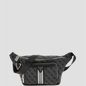 Milano Large Bum Bag - Black