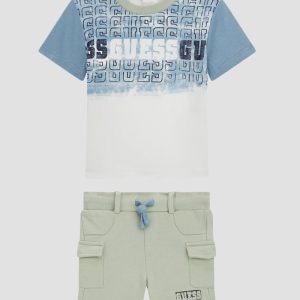 Eco Active Logo Tee and Shorts Set (0-24M) - MultipleColors
