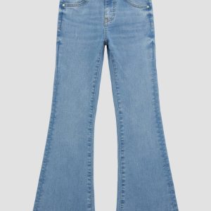 Flare Denim Jeans (7-16) - Blue
